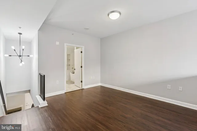 wooden floor in an empty room