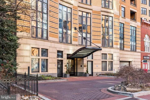 a front view of a building