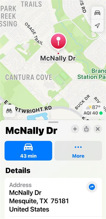 2505 McNally Drive Mesquite, TX 75181 - Photo 26 of 28 a picture of a room with a bed and a couch