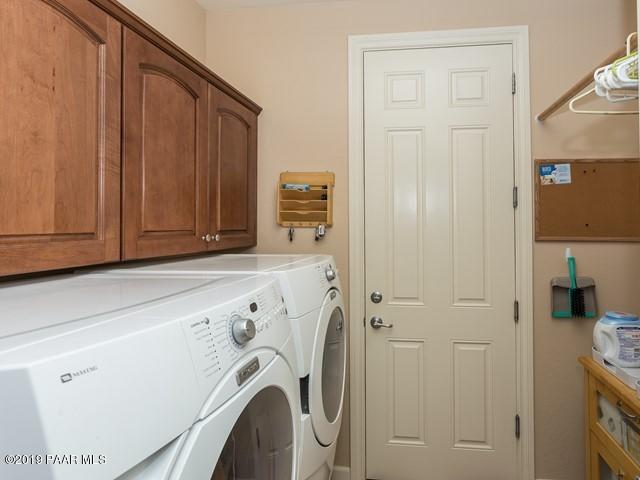1636 Constable Street Prescott, AZ 86301 - Photo 25 of 33 a view of storage and utility room with washer and dryer