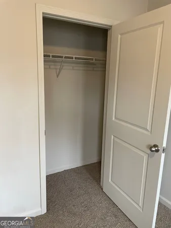 a view of closet area