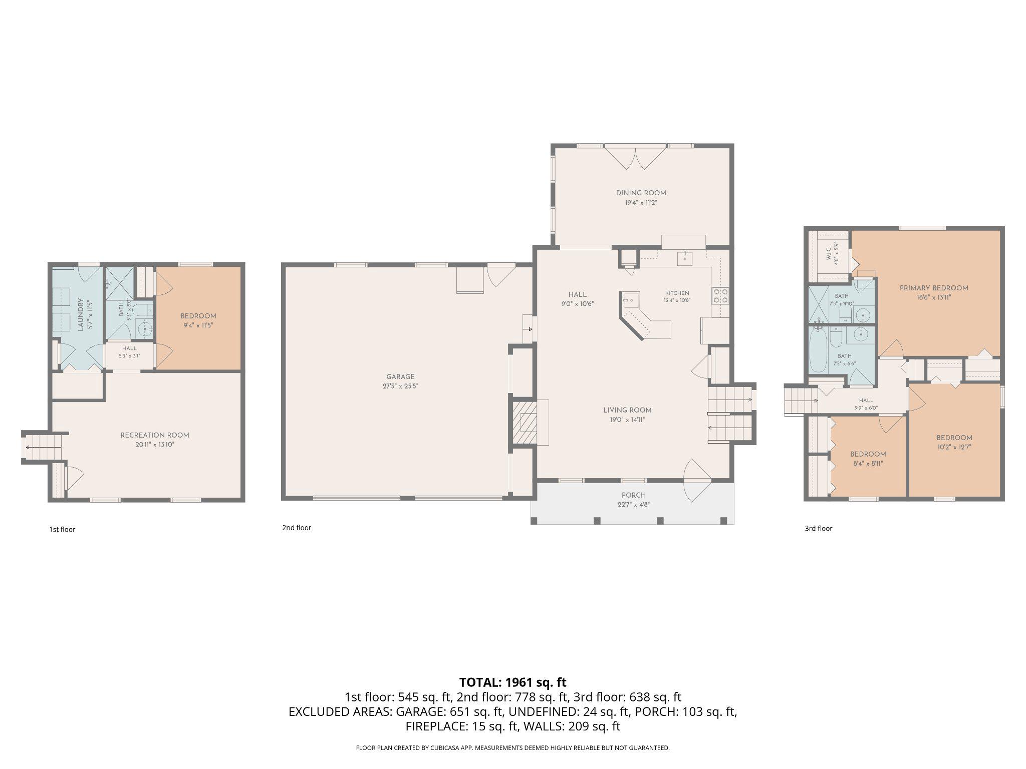 8097 Winding Way Court Springfield, VA 22153 - Photo 44 of 44 Entire Home Floorplan