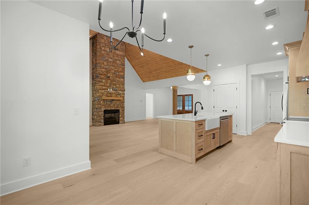 130 Cambridge Court Calhoun, GA 30701 - Photo 14 of 46 a living room with furniture and a flat screen tv