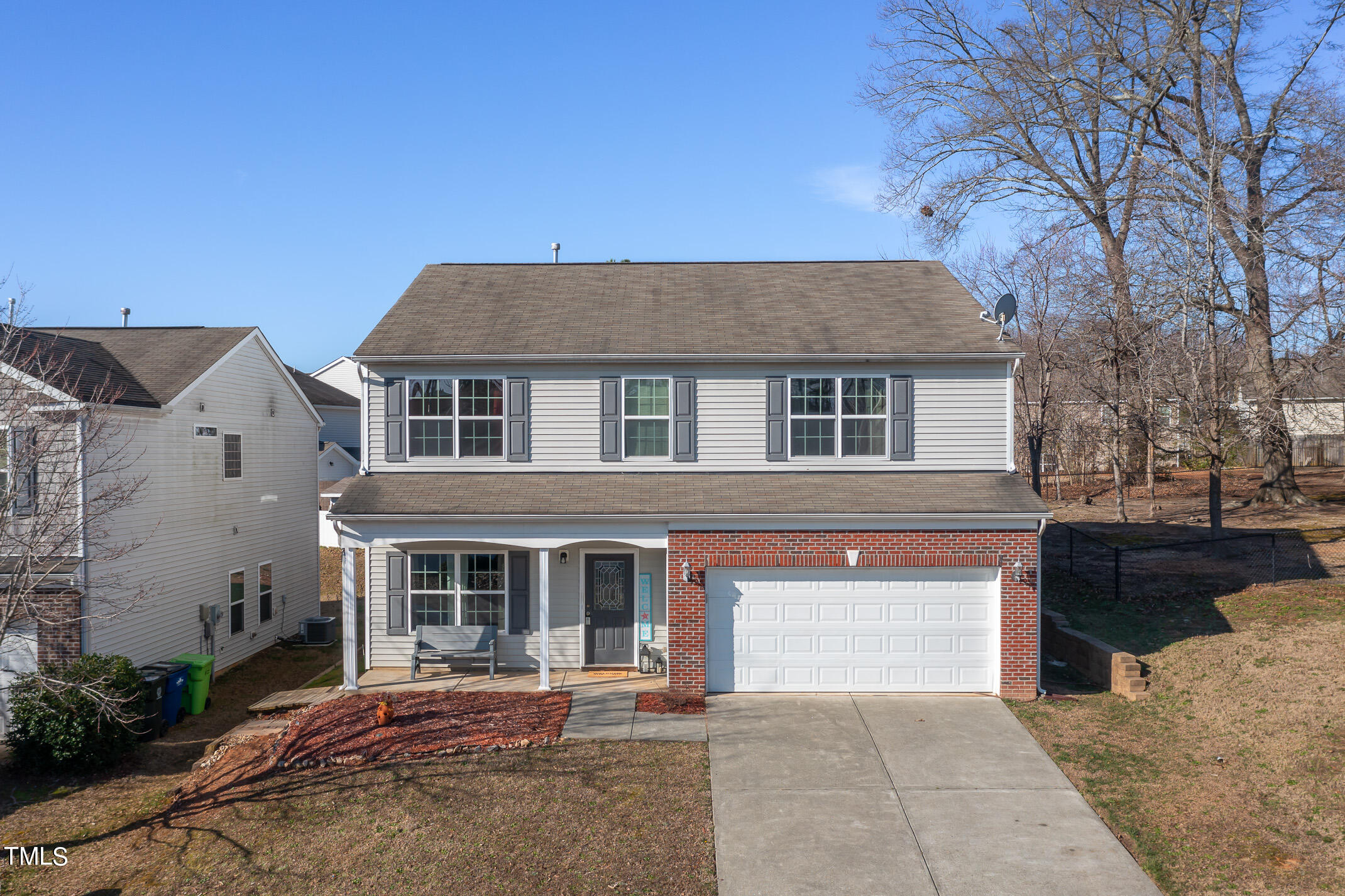 2532 Follow Me Way Raleigh, NC 27610 - Photo 1 of 39 a front view of a house with a yard