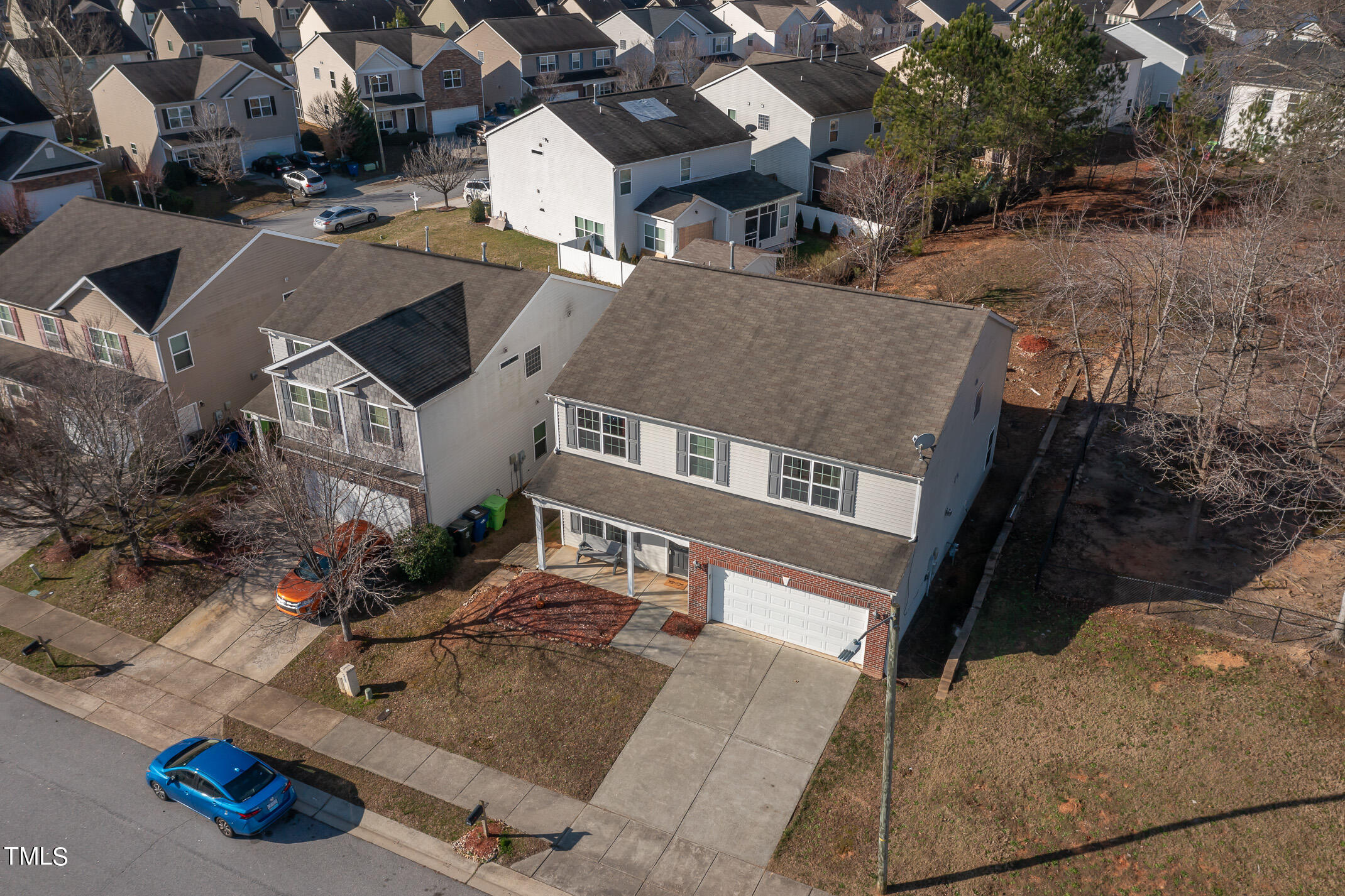 2532 Follow Me Way Raleigh, NC 27610 - Photo 3 of 39 an aerial view of residential houses with outdoor space