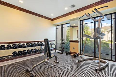 a very nice looking room with a large window