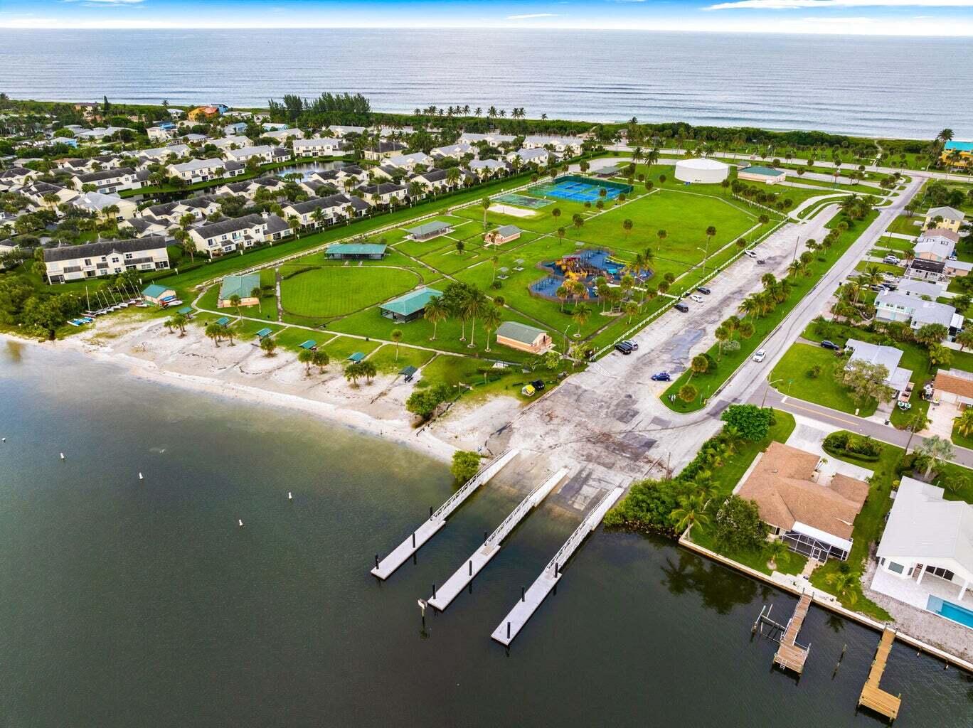 311 Granada Street Fort Pierce, FL 34949 - Photo 55 of 59 Jaycee Park Aerial2