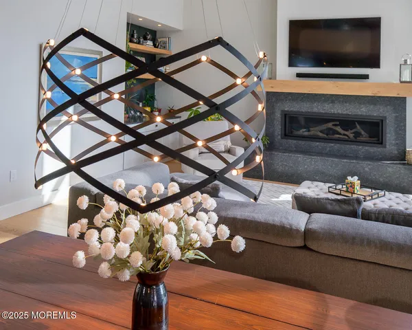 a view of a terrace with furniture
