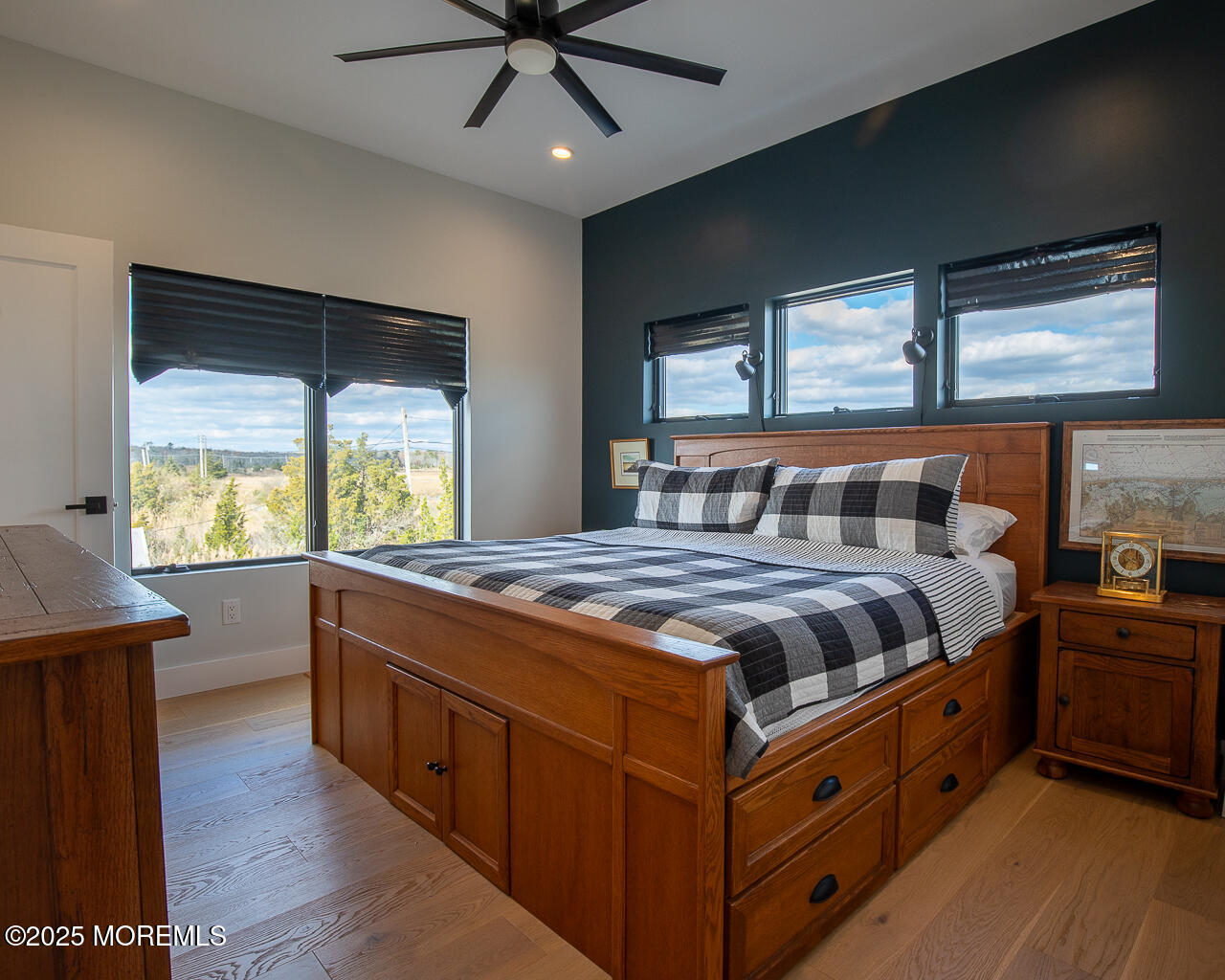 637 Cedar Run Dock Road West Creek, NJ 08092 - Photo 28 of 51 a bedroom with a bed and a large window
