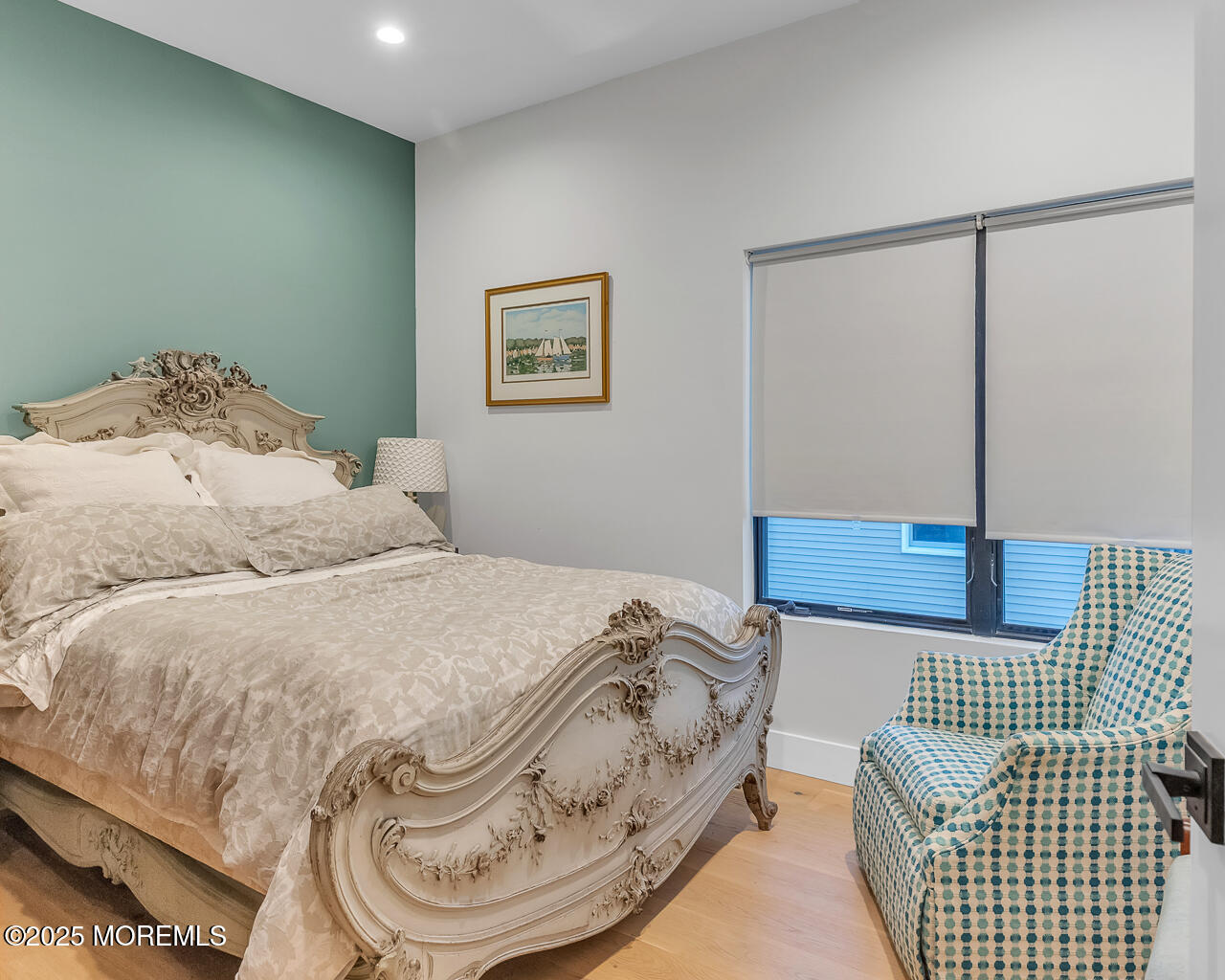 637 Cedar Run Dock Road West Creek, NJ 08092 - Photo 35 of 51 a bedroom with a bed and with lamp