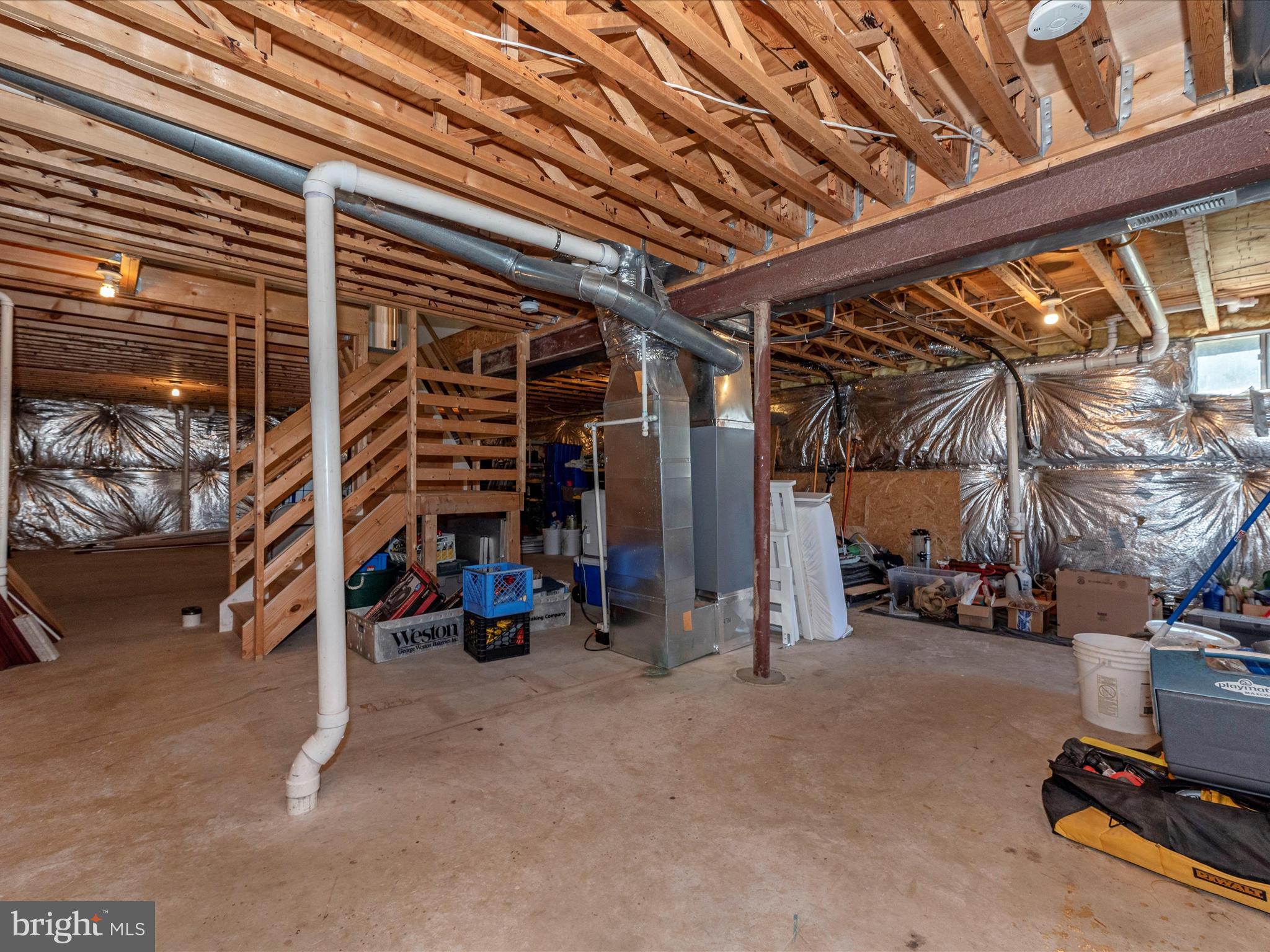 13128 Jesse Smith Road Mount Airy, MD 21771 - Photo 39 of 57 Unfinished lower level