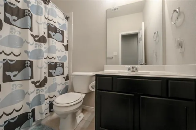a bathroom with a sink and a toilet