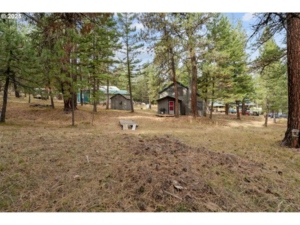 a view of outdoor space with garden