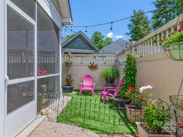 a view of outdoor space and yard