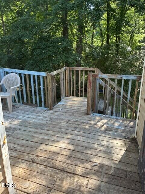3104 Crandon Lane Raleigh, NC 27604 - Photo 9 of 10 a view of a wooden deck