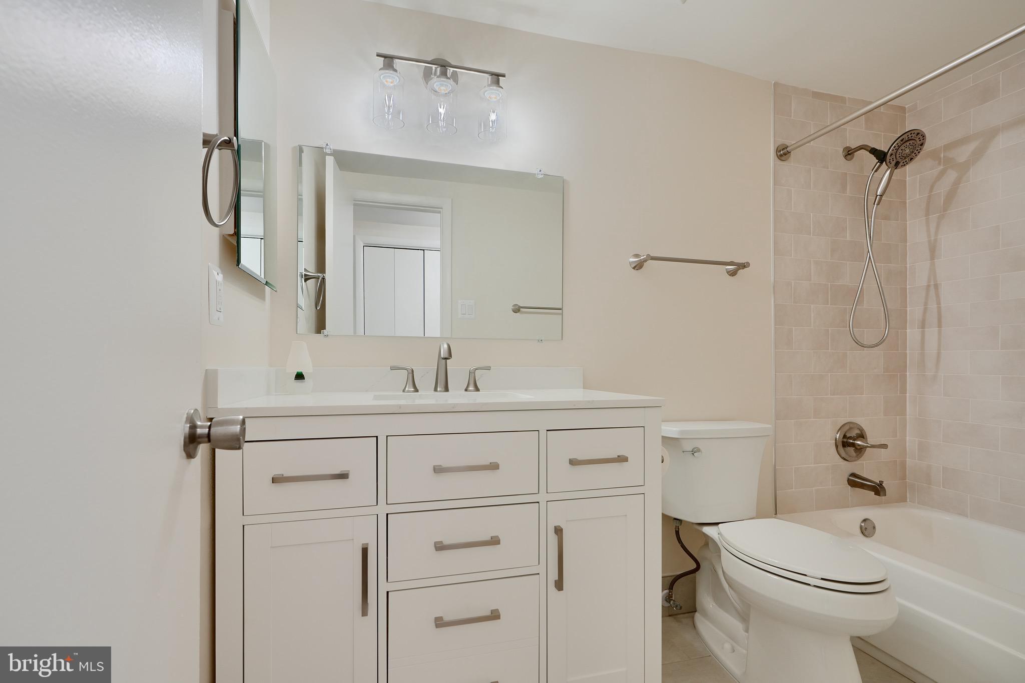 106 Cross Keys Road, Unit R106C Baltimore, MD 21210 - Photo 19 of 26 New Updated Bathroom