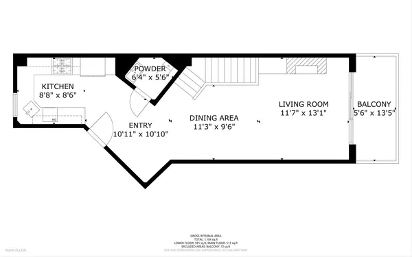 $525,000 | 1740 North Marshfield Avenue, Unit 8, Chicago, IL 60622