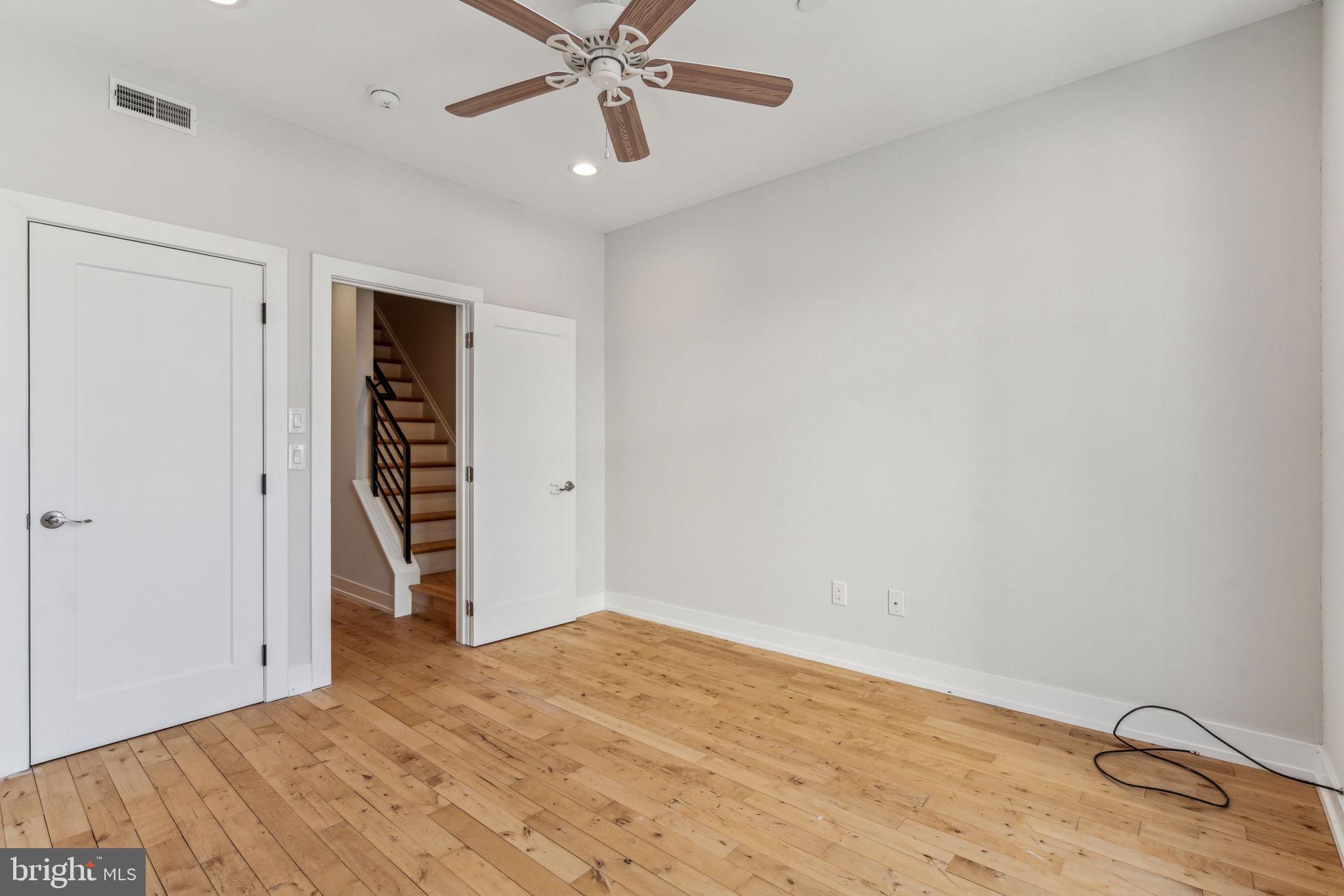 1335 North 30th Street Philadelphia, PA 19121 - Photo 30 of 58 wooden floor in an empty room