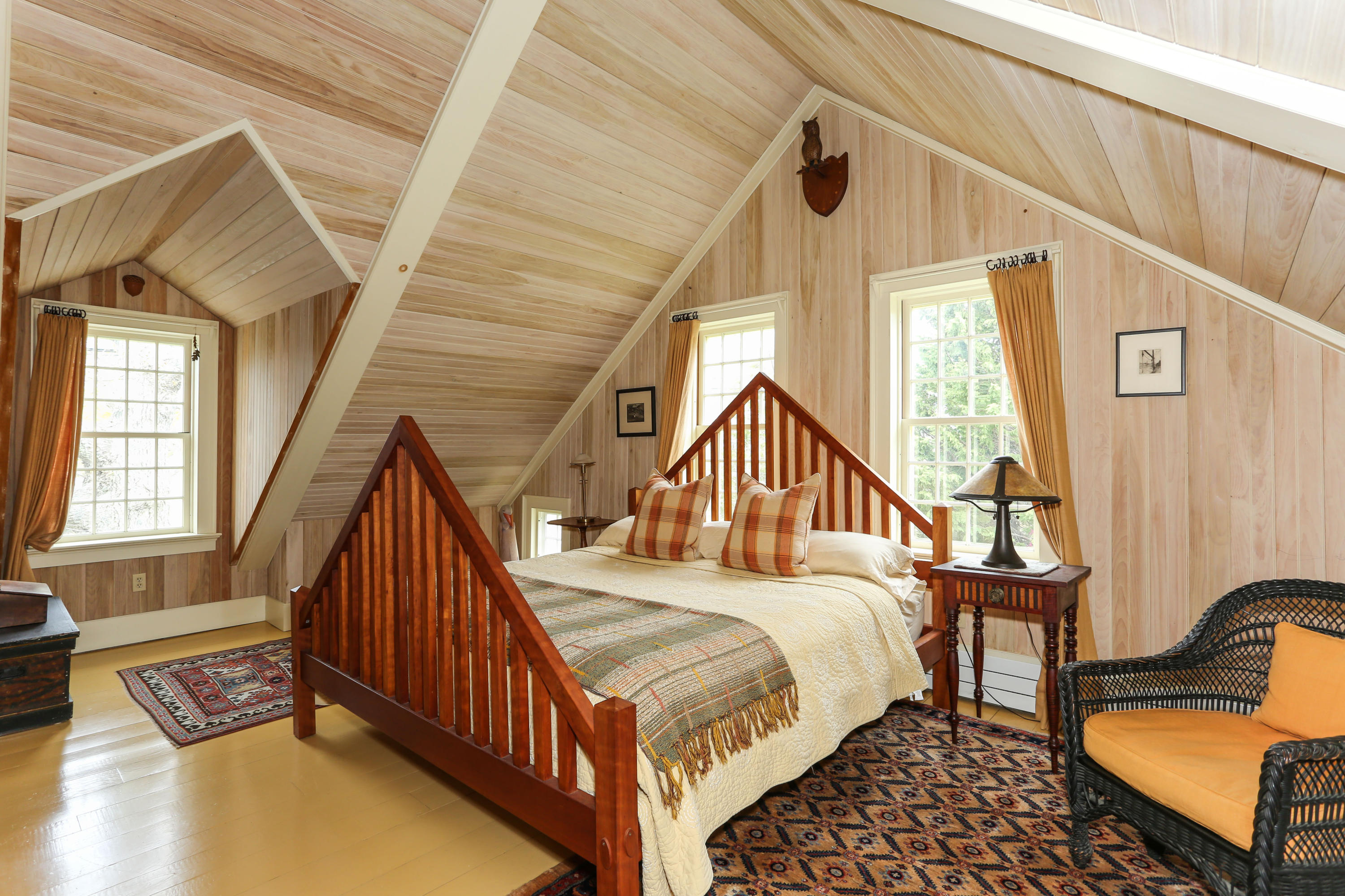 11-15 Franklin Street Provincetown, MA 02657 - Photo 13 of 26 a bedroom with bed and a window