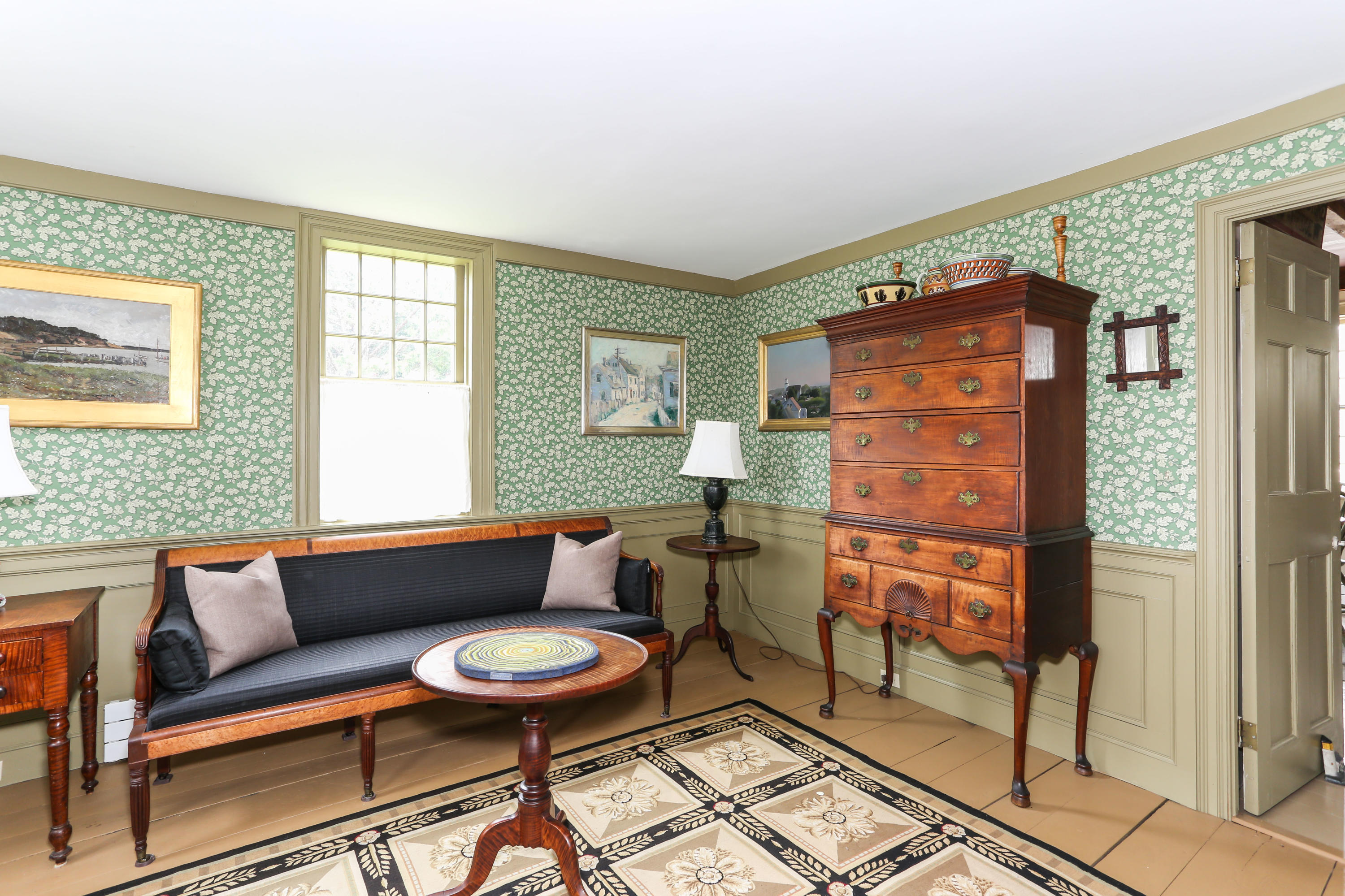 11-15 Franklin Street Provincetown, MA 02657 - Photo 9 of 26 a living room with furniture and a window