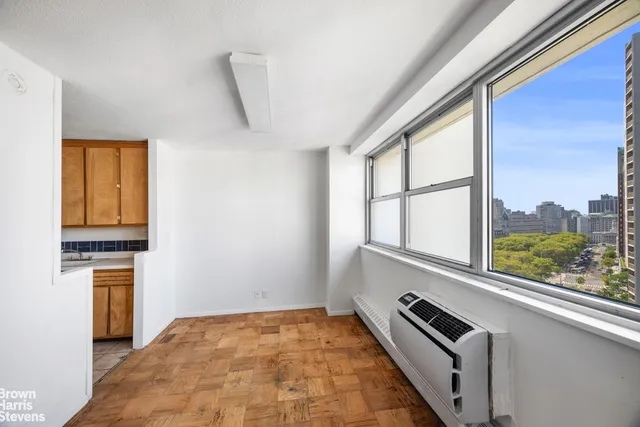 a big room with a natural light