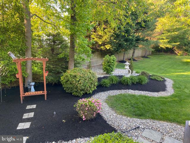 40 Covington Lane Voorhees, NJ 08043 - Photo 50 of 57 back yard with professionally landscaping