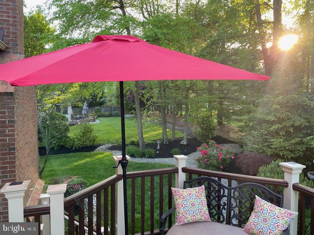 40 Covington Lane Voorhees, NJ 08043 - Photo 54 of 57 View of the yard from the trex deck