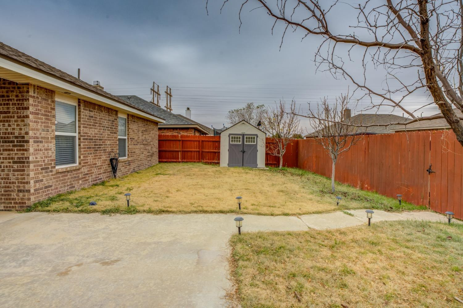 3605 Ridgely Lubbock, TX 79407 - Photo 35 of 36 a view of a backyard
