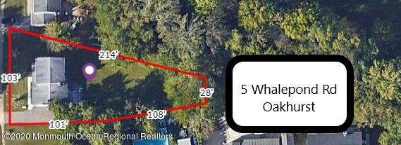 5 Whalepond Road Oakhurst, NJ 07755 - Photo 8 of 8 5 Whalepond Map