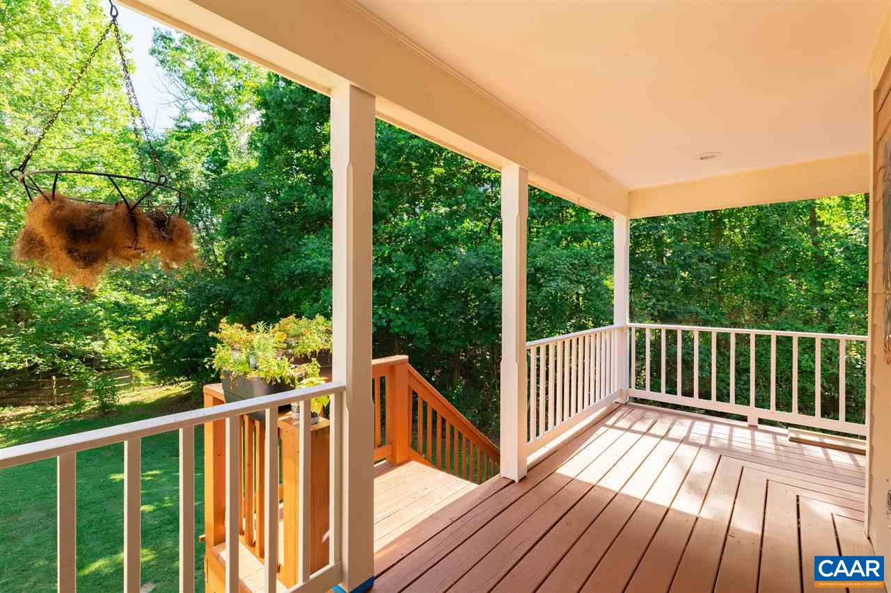 329 Starcrest Road Charlottesville, VA 22902 - Photo 9 of 45 a view of balcony with wooden floor & fence