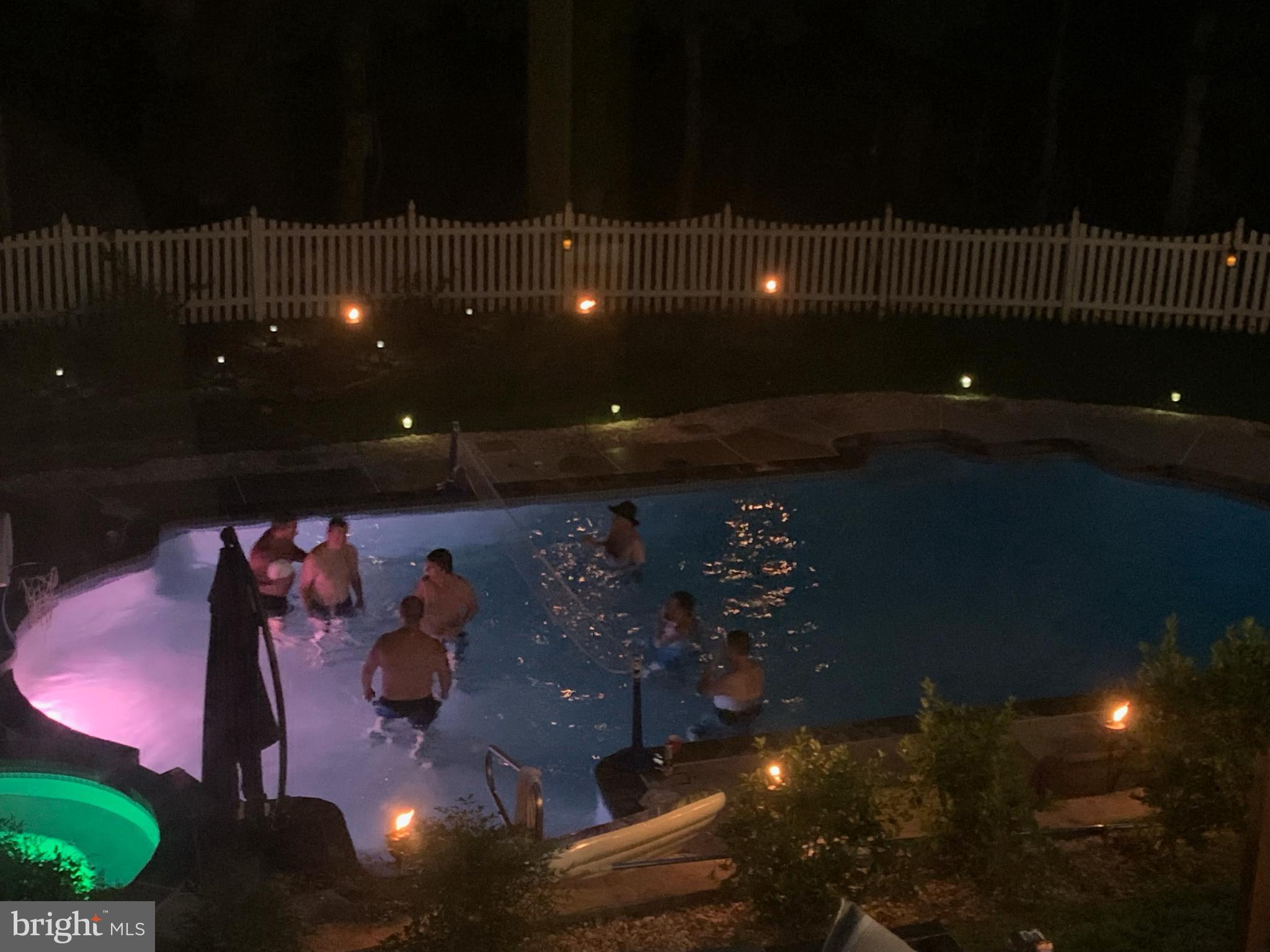 100 Boscobel Road Fredericksburg, VA 22405 - Photo 54 of 95 Tiki torches and pool Lights.