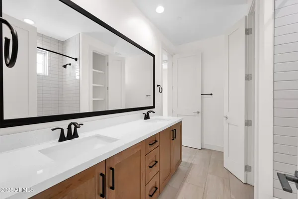 a view of a city with an ocean