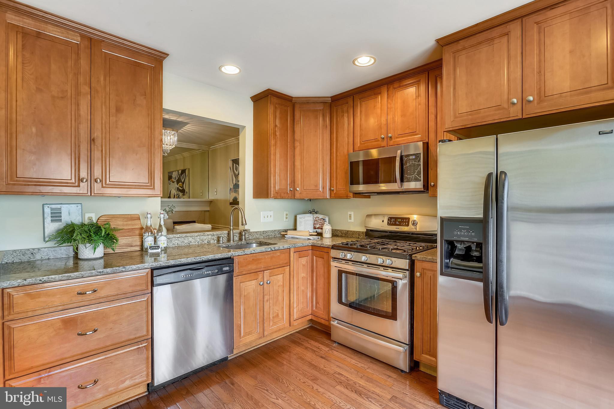 215 Ridgepoint Place Gaithersburg, MD 20878 - Photo 12 of 43 Kitchen with stainless steel appliances