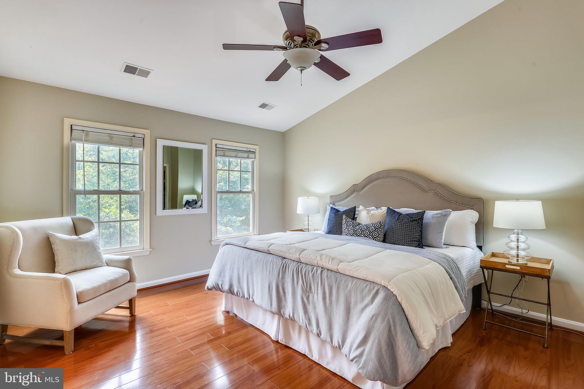 215 Ridgepoint Place Gaithersburg, MD 20878 - Photo 18 of 43 Primary bedroom with hardwood floors