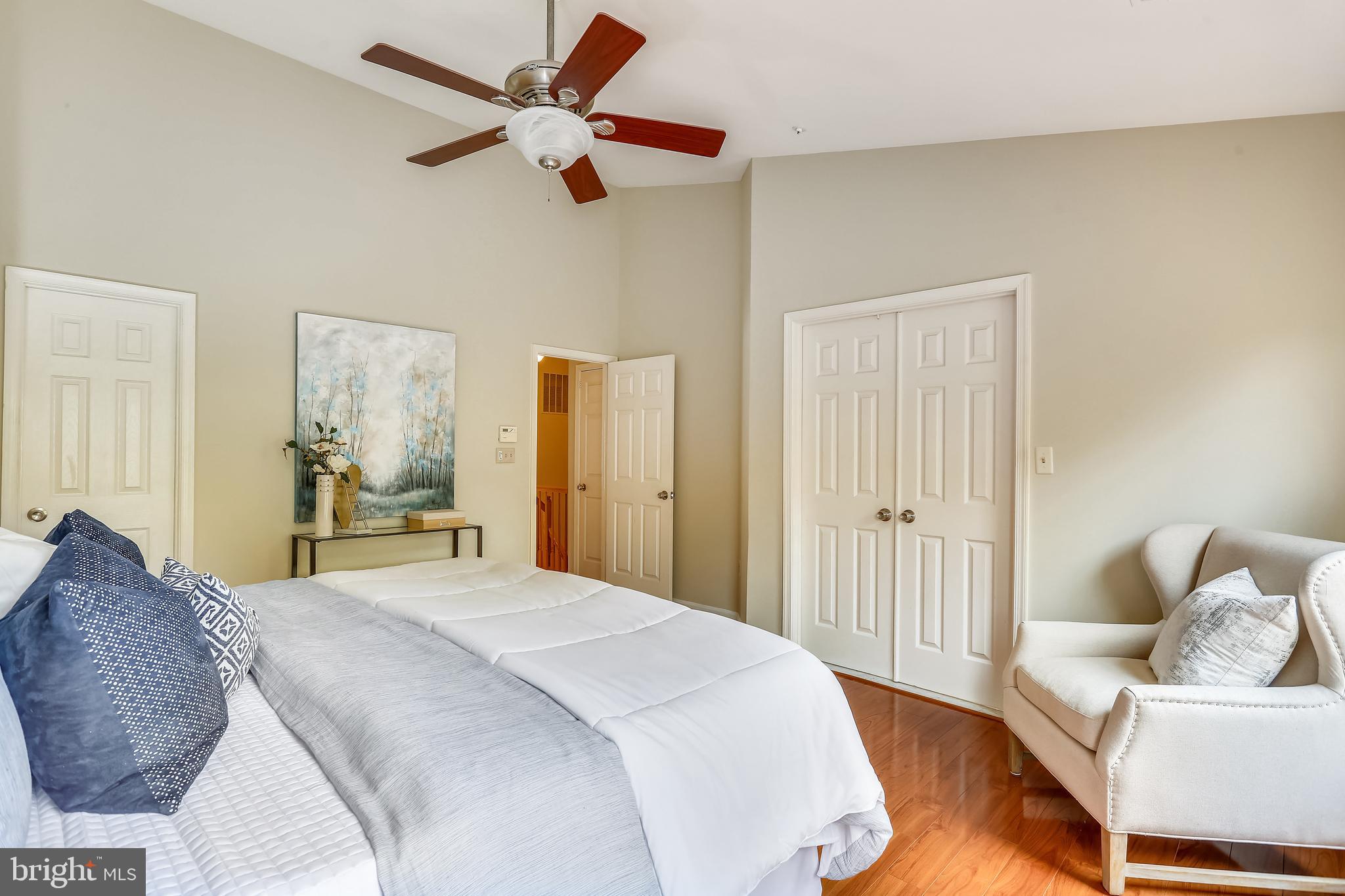 215 Ridgepoint Place Gaithersburg, MD 20878 - Photo 20 of 43 Spacious primary suite w/lighted ceiling fan