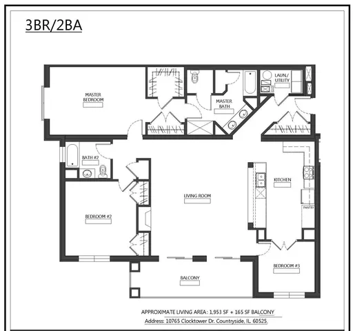 $3,600 | 10765 Clock Tower Drive, Unit 401, Countryside, IL 60525
