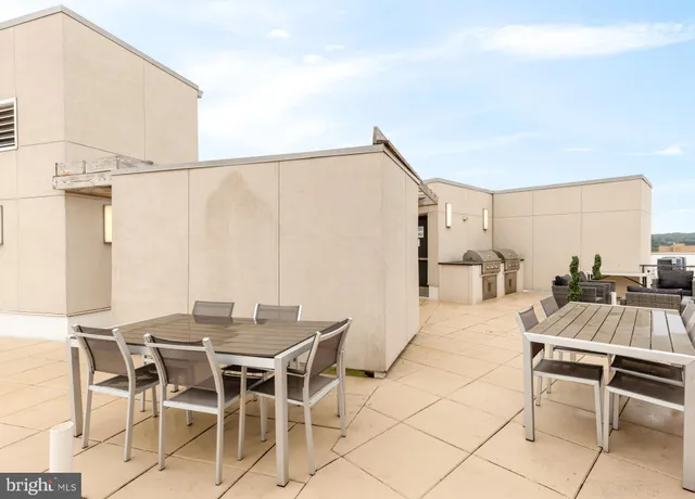 a outdoor space with furniture