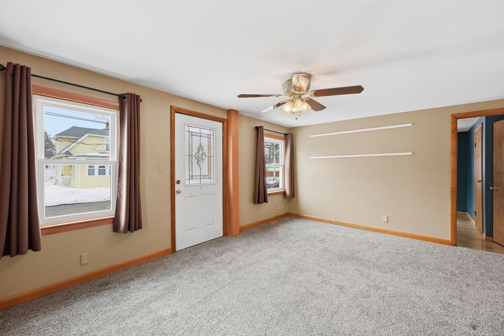 56 Percy Street Chicopee, MA 01020 - Photo 7 of 42 an empty room with closet and windows