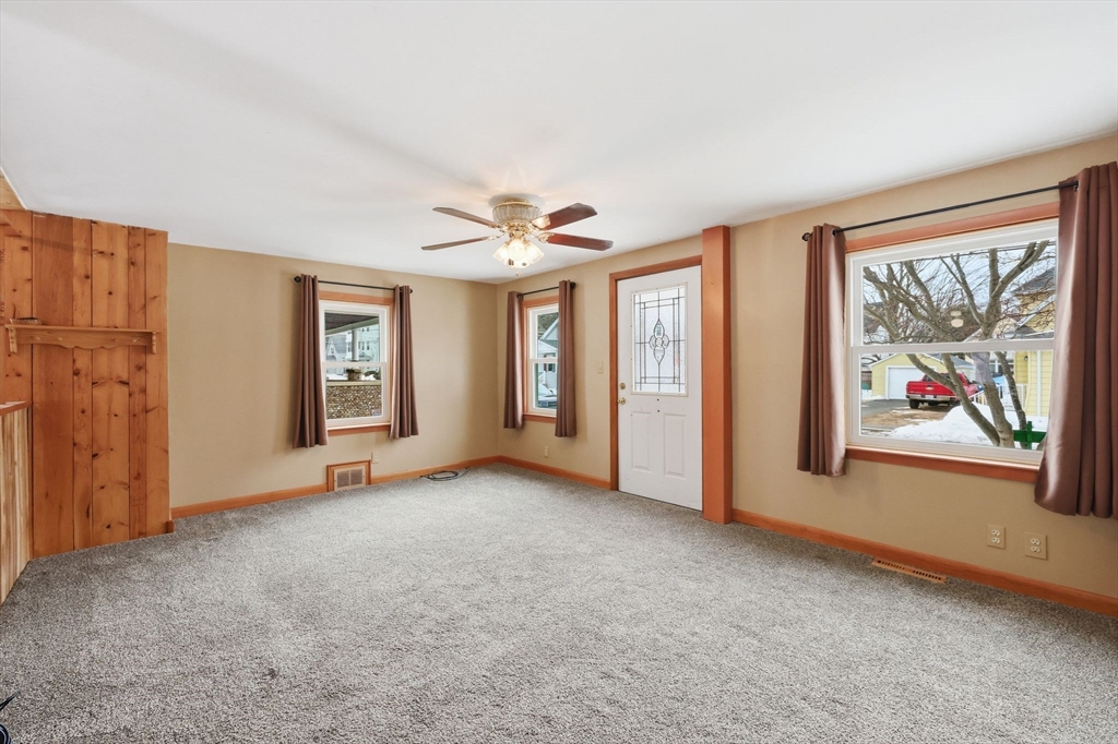 56 Percy Street Chicopee, MA 01020 - Photo 9 of 42 an empty room with windows and closet