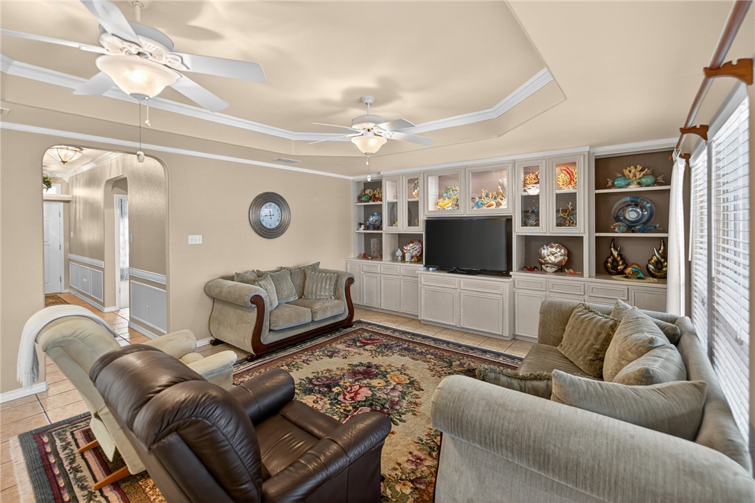 15969 Punta Espada Loop Corpus Christi, TX 78418 - Photo 5 of 40 Tray ceiling - Tile flooring.
