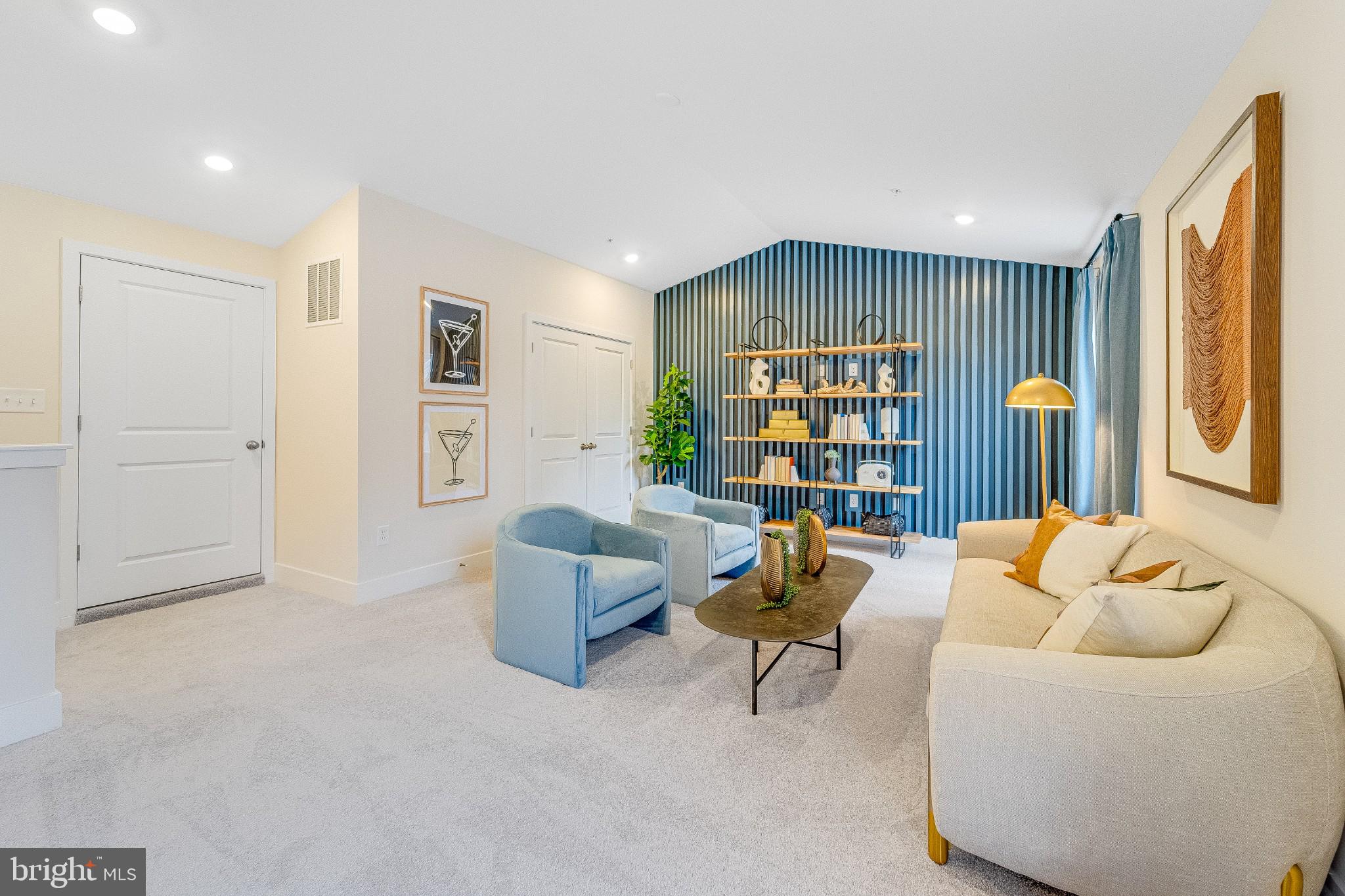 1705 Water Xing Road Baltimore, MD 21208 - Photo 18 of 21 a living room with furniture and a wooden floor