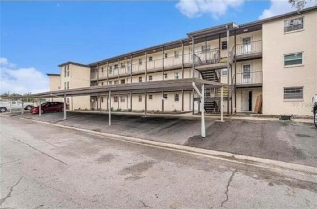 a view of a large building