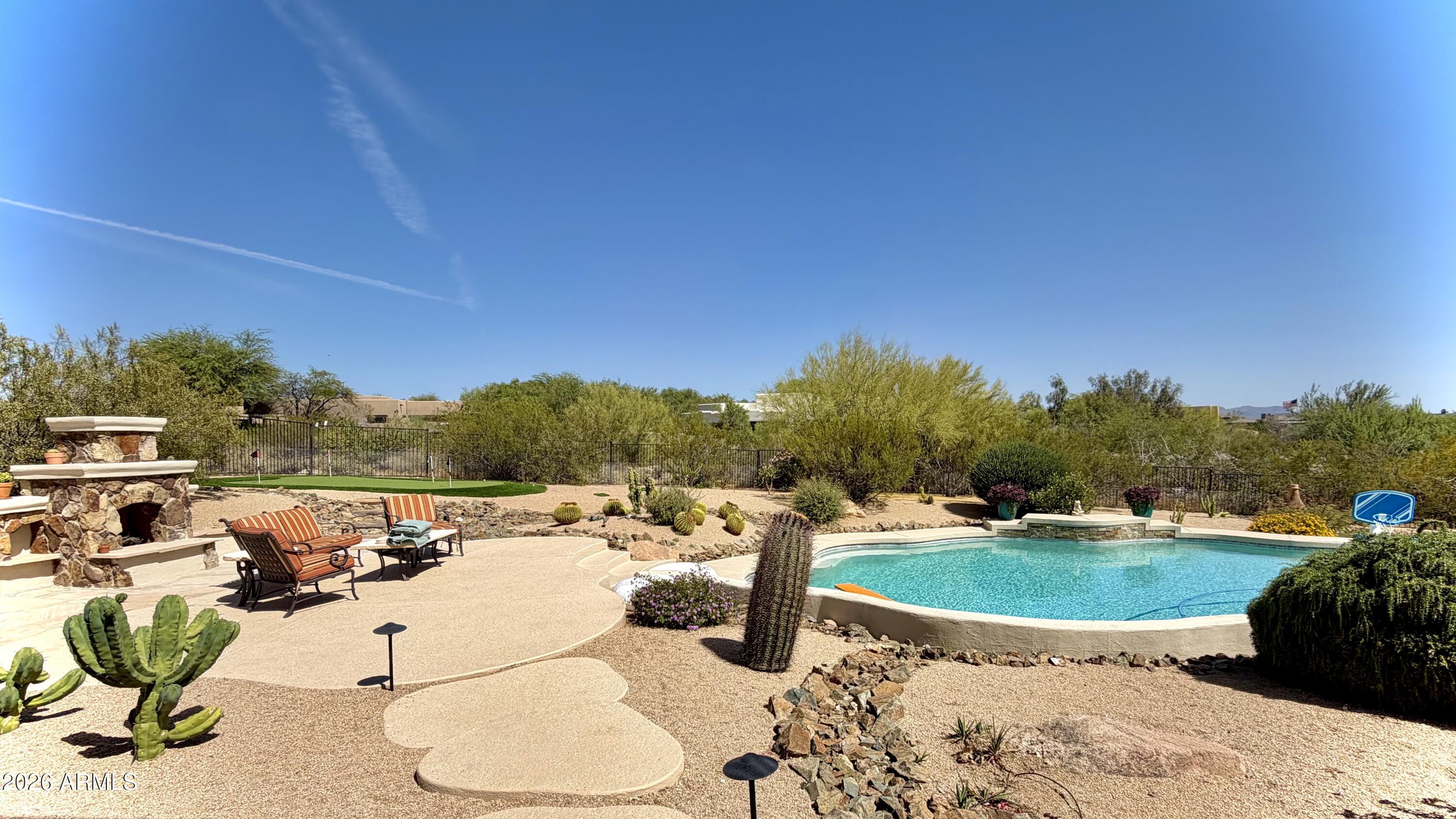 8143 East Arroyo Seco Road Scottsdale, AZ 85266 - Photo 2 of 2 Backyard