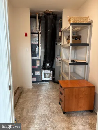 a view of a room with lots of storage