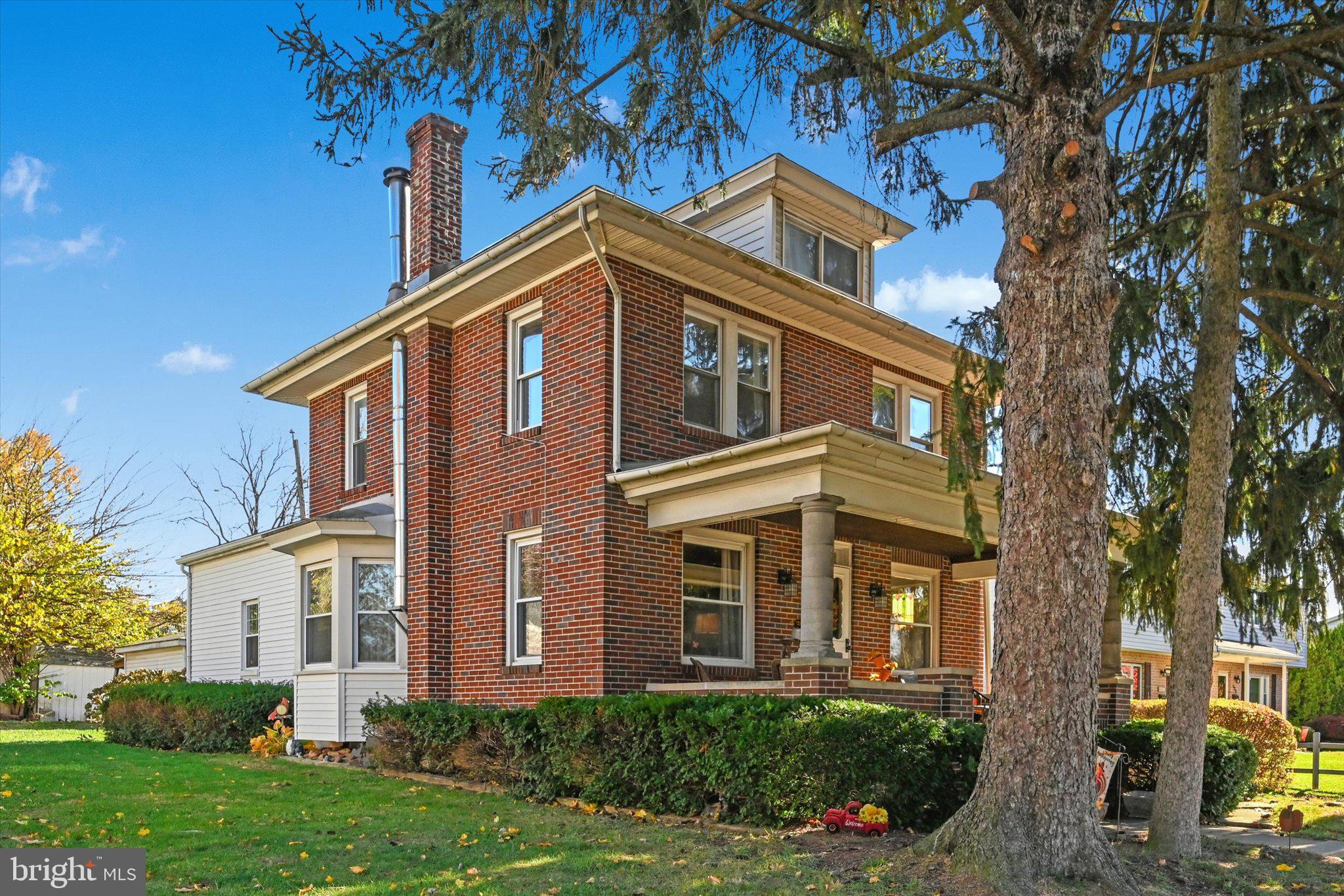 front view of a house