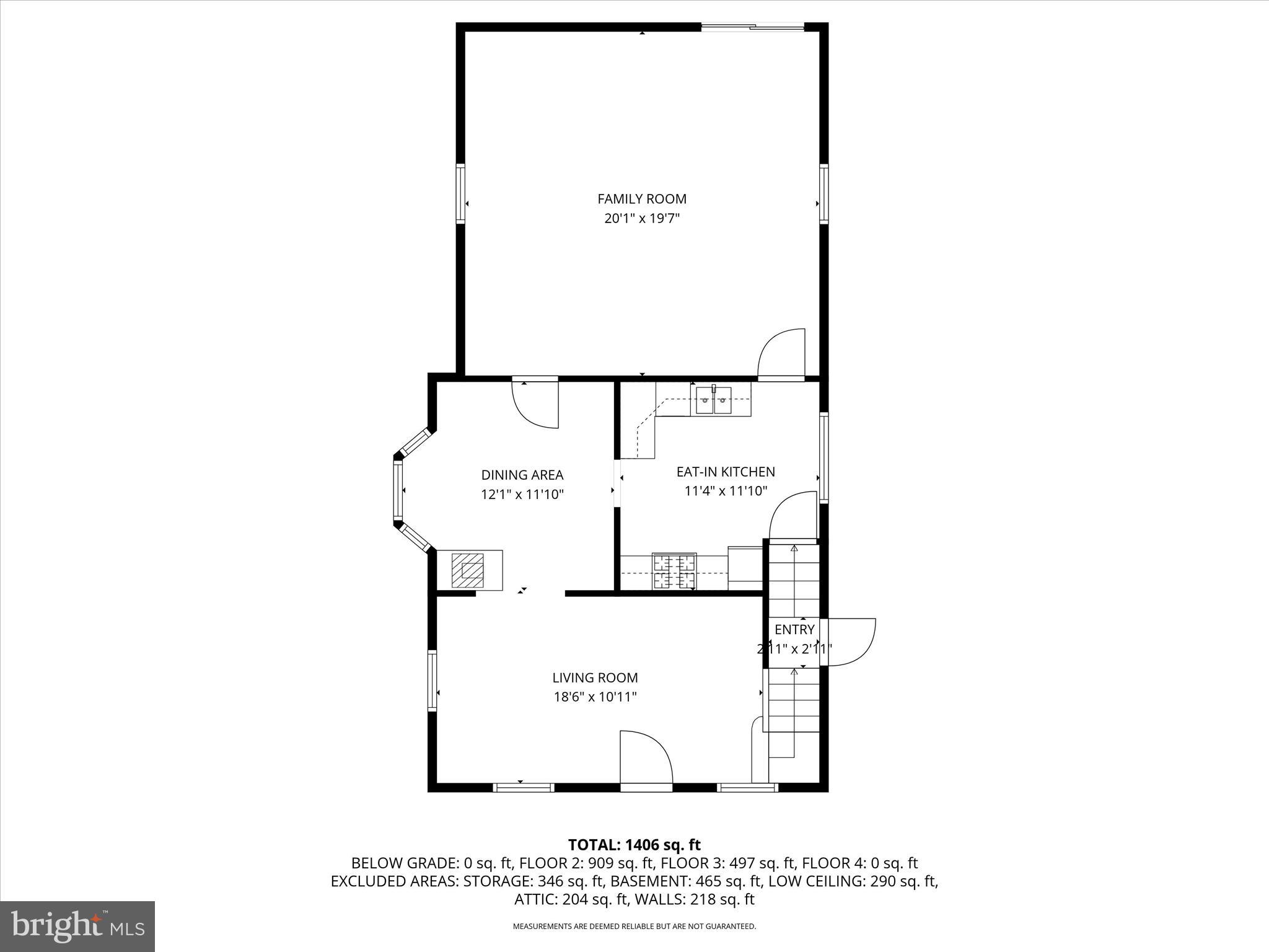 437 Jefferson Street Reading, PA 19605 - Photo 33 of 36 Floorplan