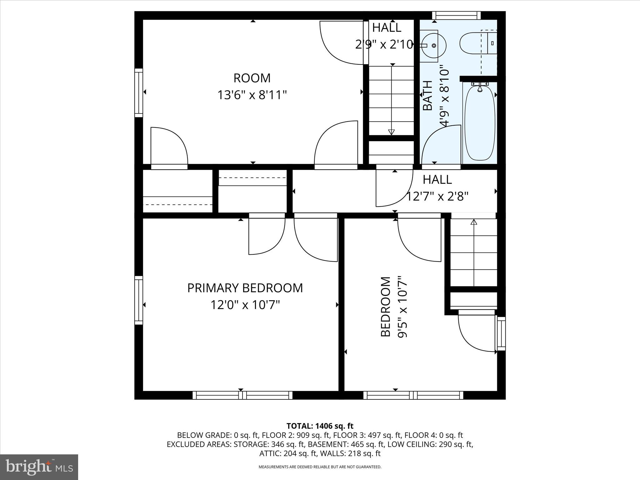 437 Jefferson Street Reading, PA 19605 - Photo 34 of 36 Floorplan