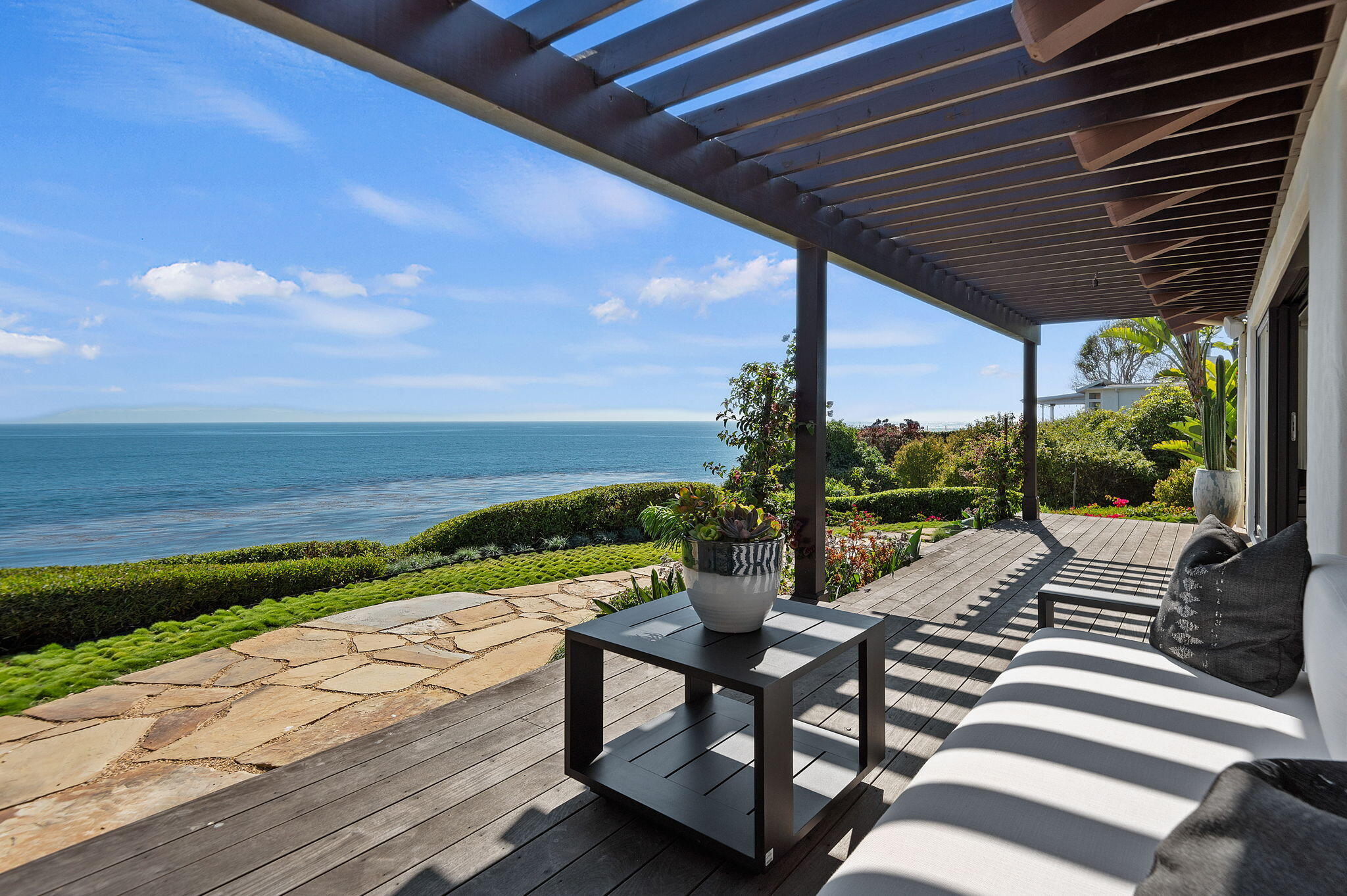 1409 Shoreline Drive Santa Barbara, CA 93109 - Photo 27 of 37 a view of swimming pool with outdoor seating