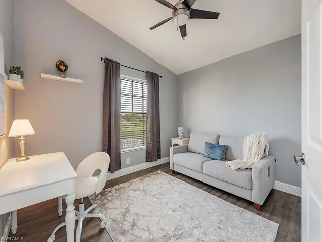 a view of balcony with couch