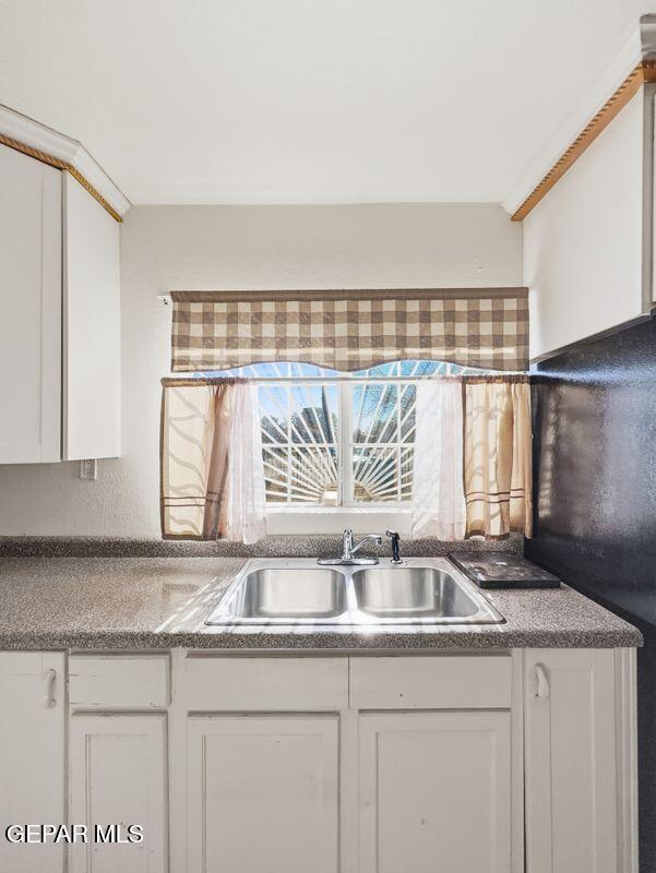 445 Suzi Way Socorro, TX 79927 - Photo 17 of 35 a closeup of a sink and a window